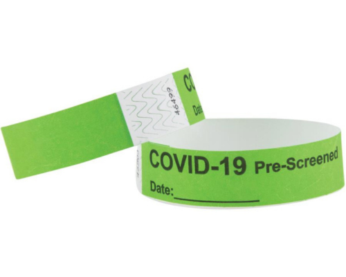 covid 19 wristband