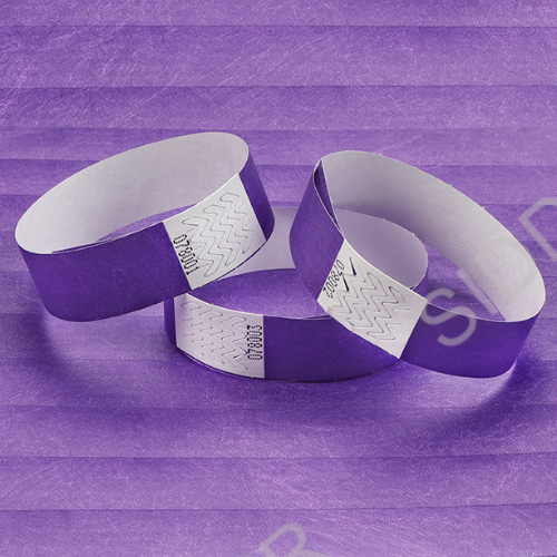 purple wristband