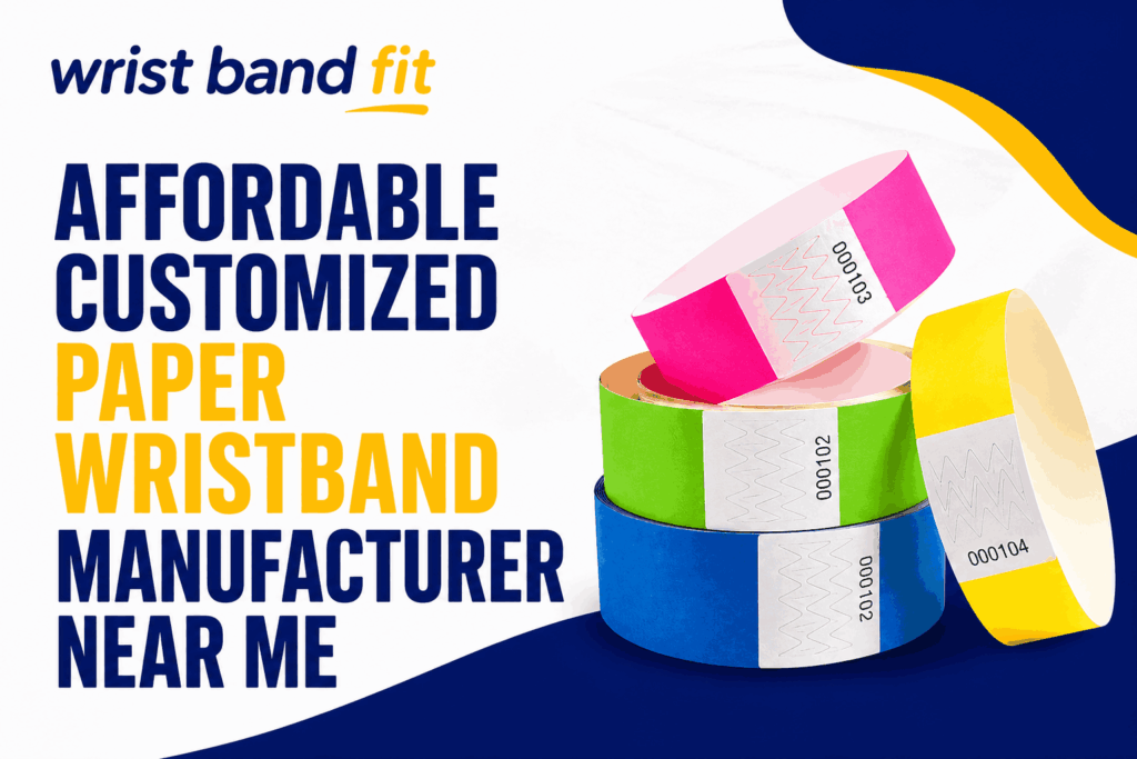 Customized Paper Wristband Manufacturer